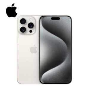 Celular iPhone 15 Pro Max 256GB Certificado Clase B Liberado E-Sim Blanco Titanio