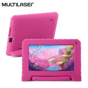 Tablet Multilaser Kid Pad 7" 32GB/2 Case Rosado
