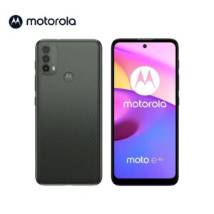 Celular Motorola Moto E40 64GB/4 Claro Un Sim Gris Acero
