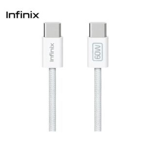Cable Infinix Trenzado USB-C a USB-C 60w 1M Gris (XDC63)