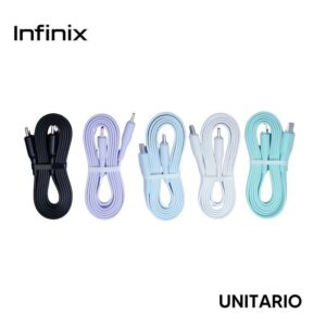 Cable Infinix unitario USB-C a USB-C 60W 1M de Bote