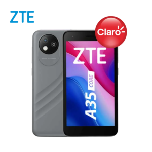 Celular ZTE A35 Core 32GB/2 Claro Un Sim Gris